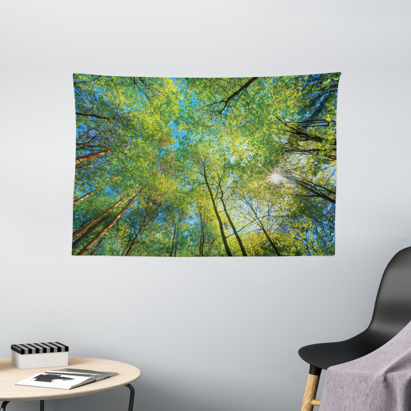 Willow Flora in Nature Wide Tapestry