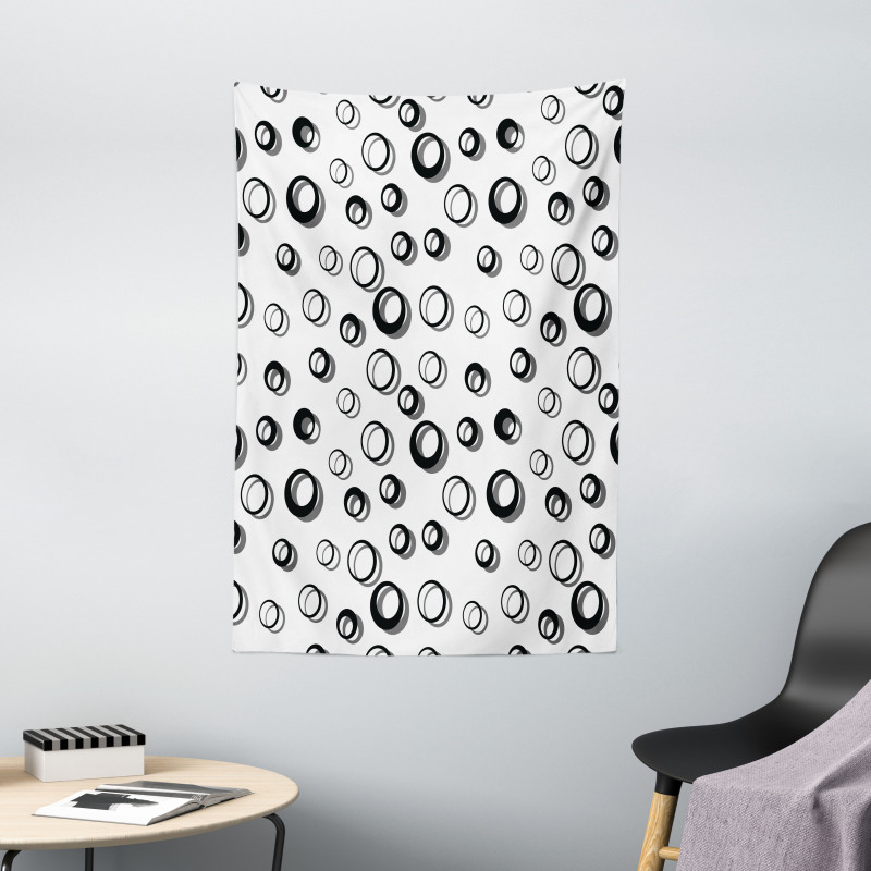 Minimalist Rounds Tapestry