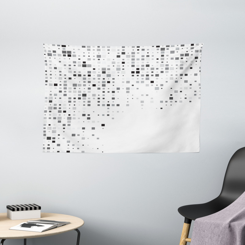 Radiant Rectangle Parallel Wide Tapestry