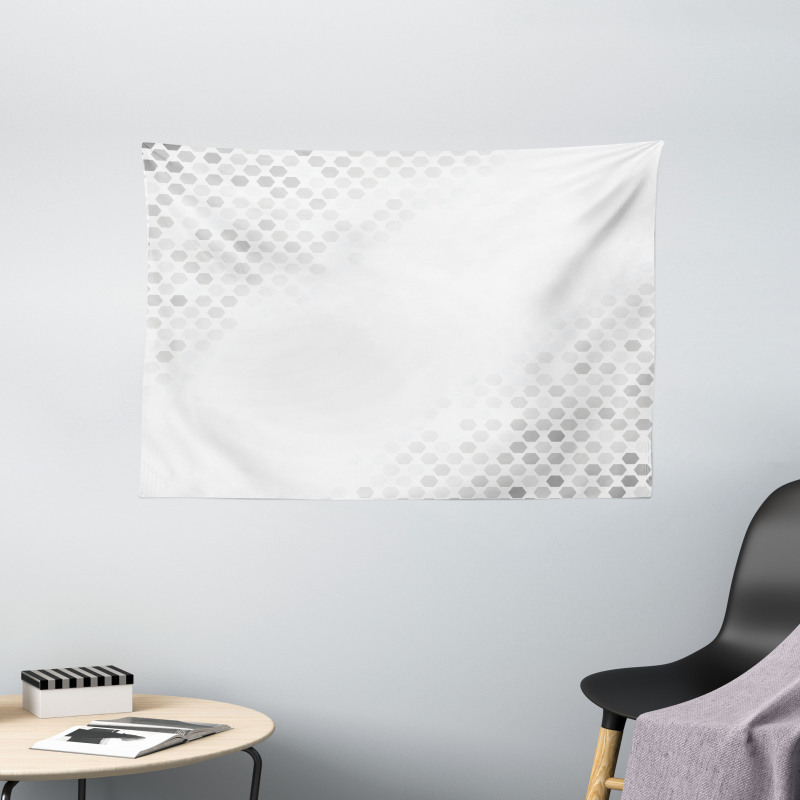Abstract Mosaic Art Wide Tapestry