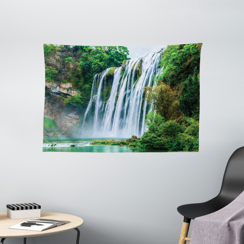 Green Botanic Nature Wide Tapestry