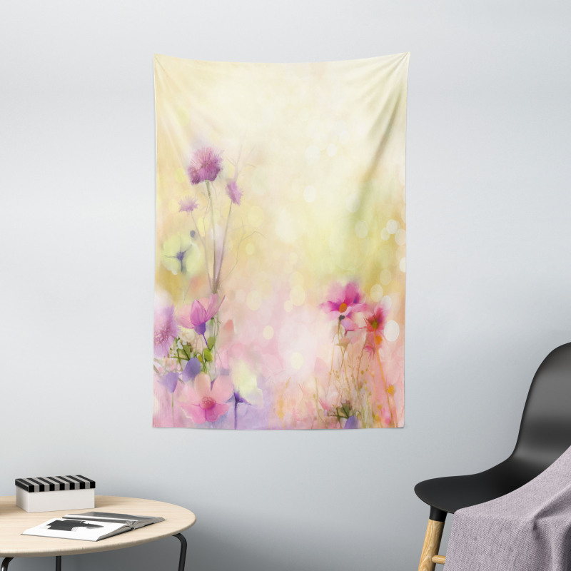 Vintage Magnolia Blooms Tapestry