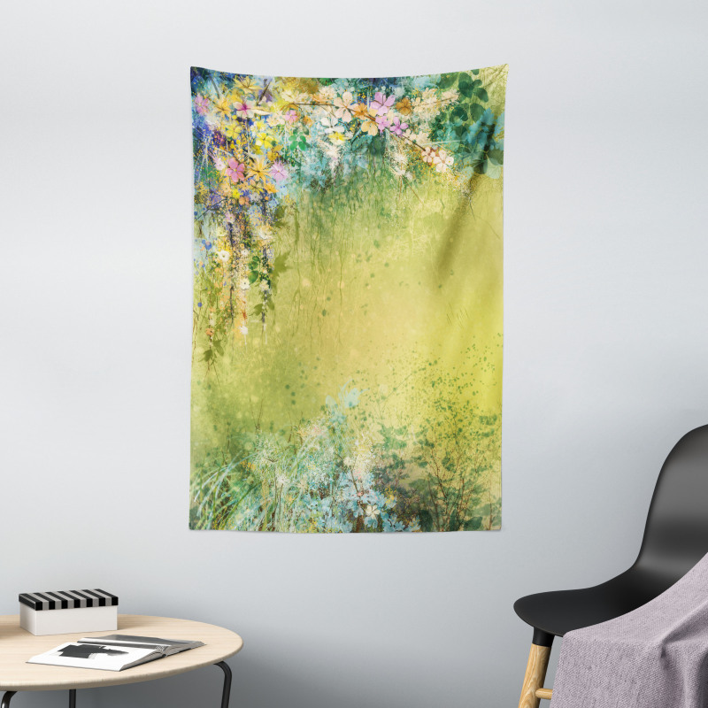 Spring Foliage Vintage Tapestry