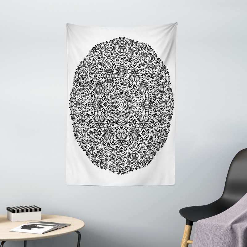 Mandala Lace Art Tapestry