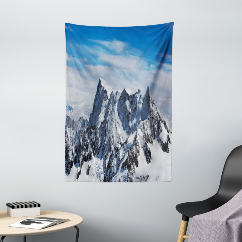 Picturesque Mont Blanc Tapestry