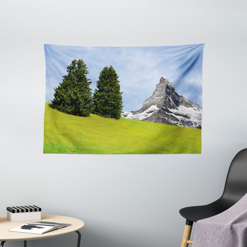 Peaceful Summer Day Wide Tapestry