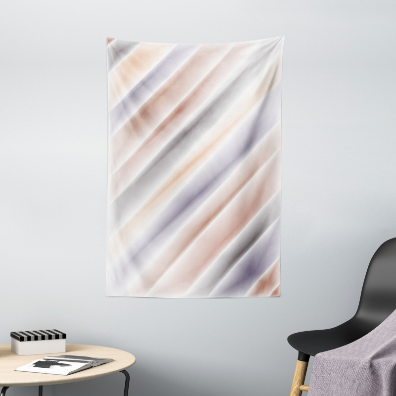 Blurred Stripes Modern Tapestry