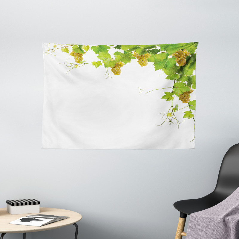 Farmer Berry Wineyard Wide Tapestry