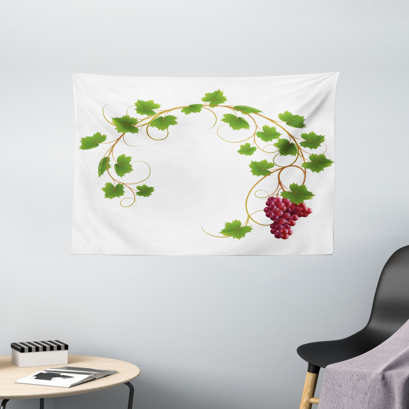 Cluster Ivy Fresh Wide Tapestry