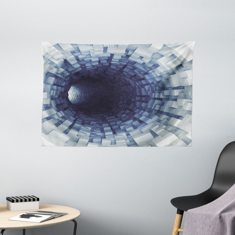 Digital Print of Tunnel Wide Tapestry