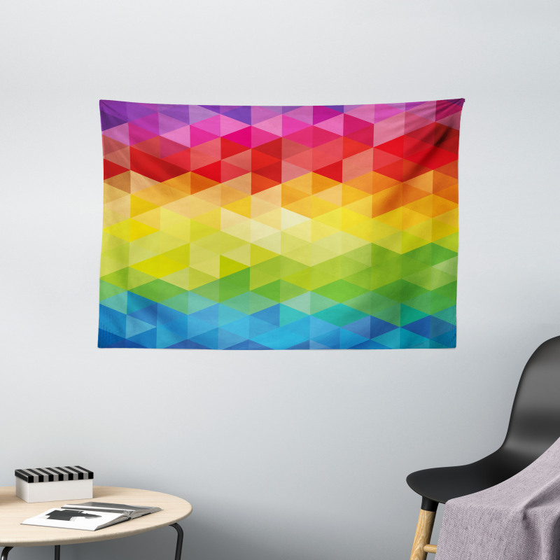 Triangle Daimond Wide Tapestry