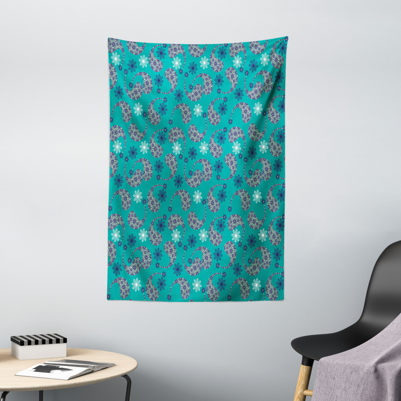 Style Flowers Tapestry