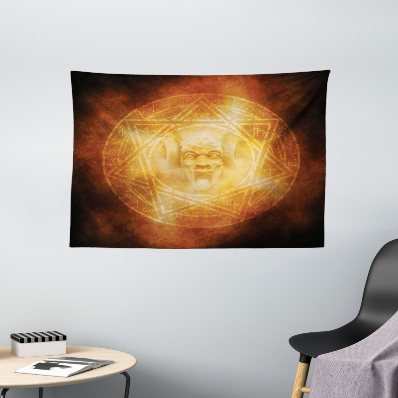 Demon View Wide Tapestry