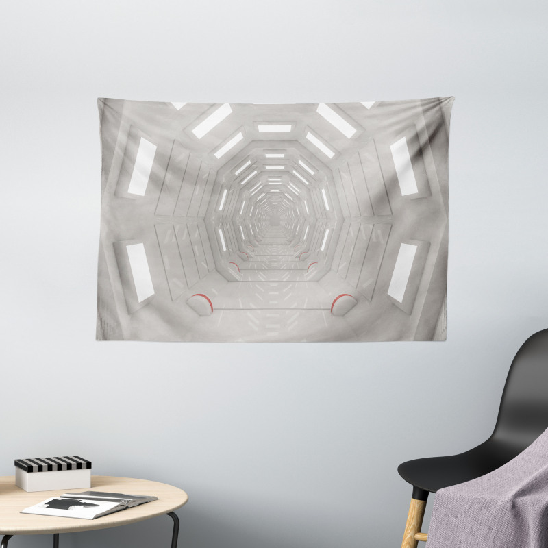 Galaxy Astronaut Wide Tapestry
