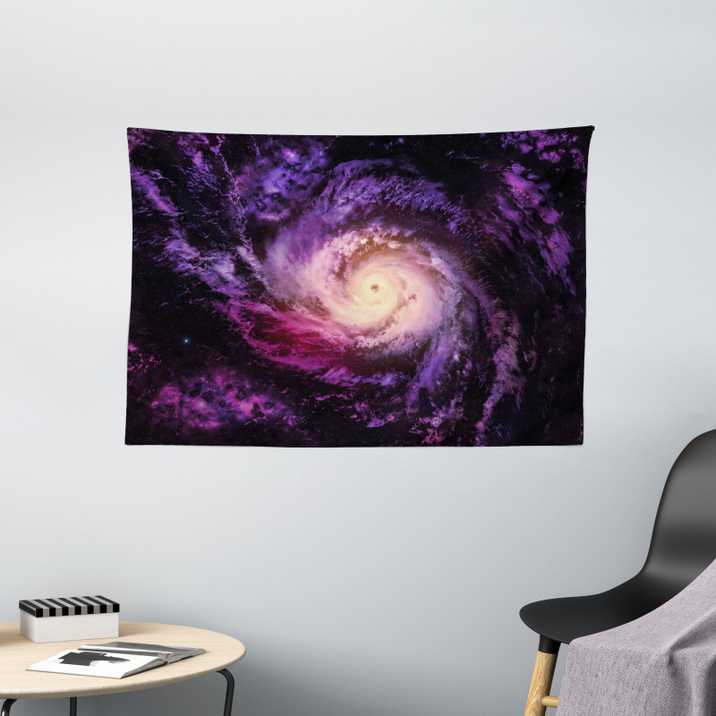 Cloudy Space Cosmos Wide Tapestry