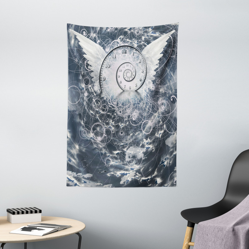 Surreal Cloud Paint Tapestry