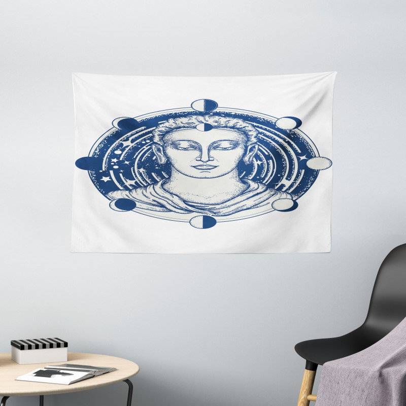 Occult Human Wide Tapestry