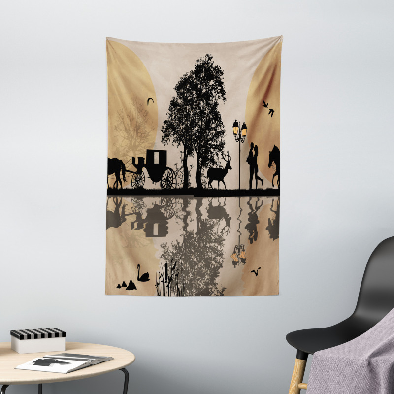 Cinderella Tale Carriage Tapestry