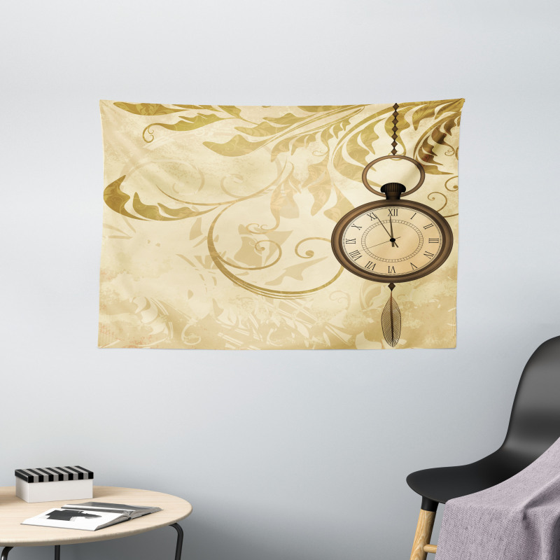 Grungy Backdrop Design Wide Tapestry