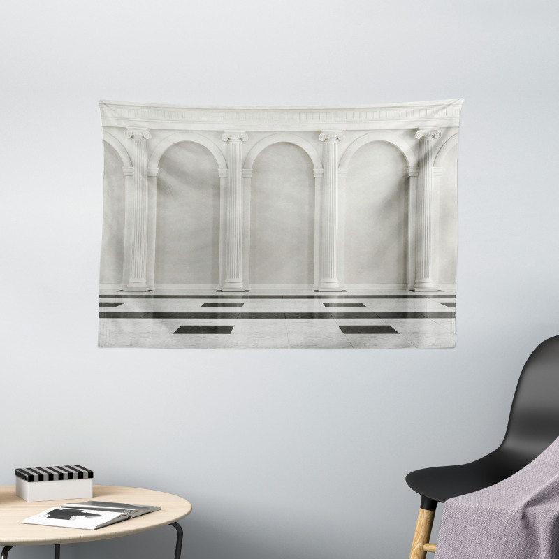 Classic Interior Column Wide Tapestry