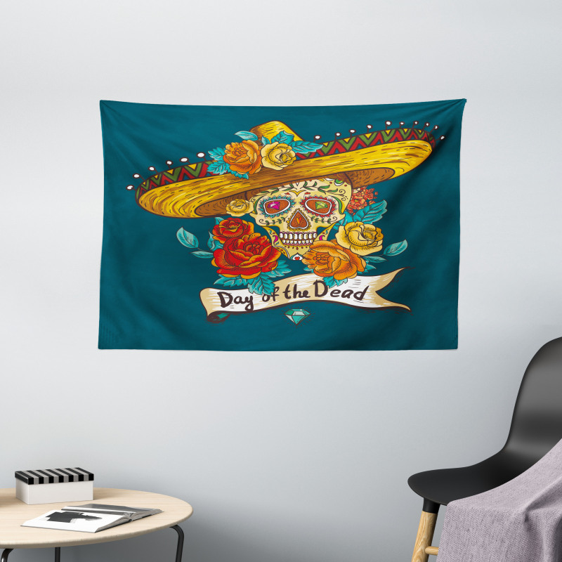 Mexican Hat Wide Tapestry