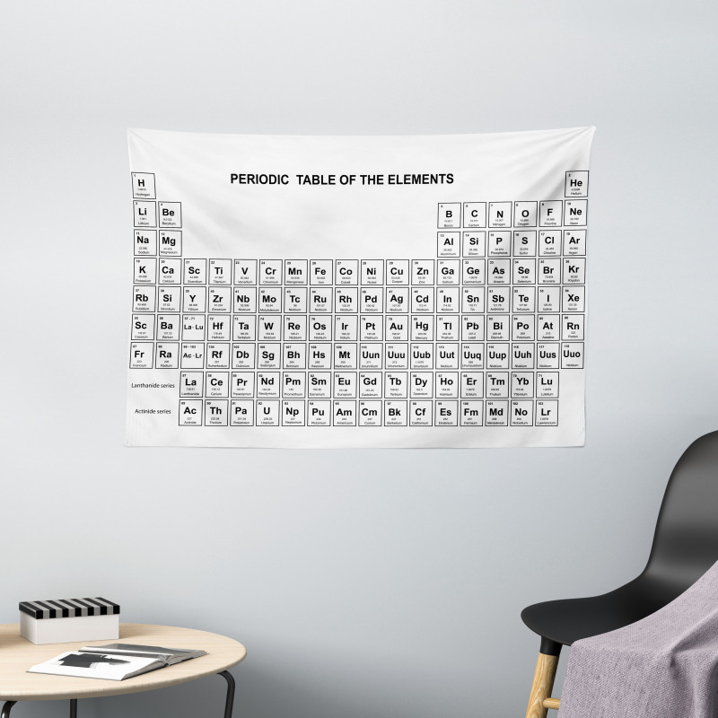 Element Table Chemisty Wide Tapestry