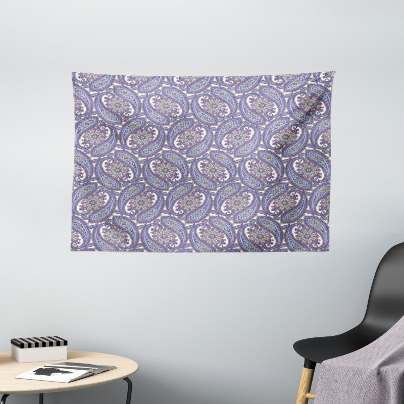 Flower Wide Tapestry