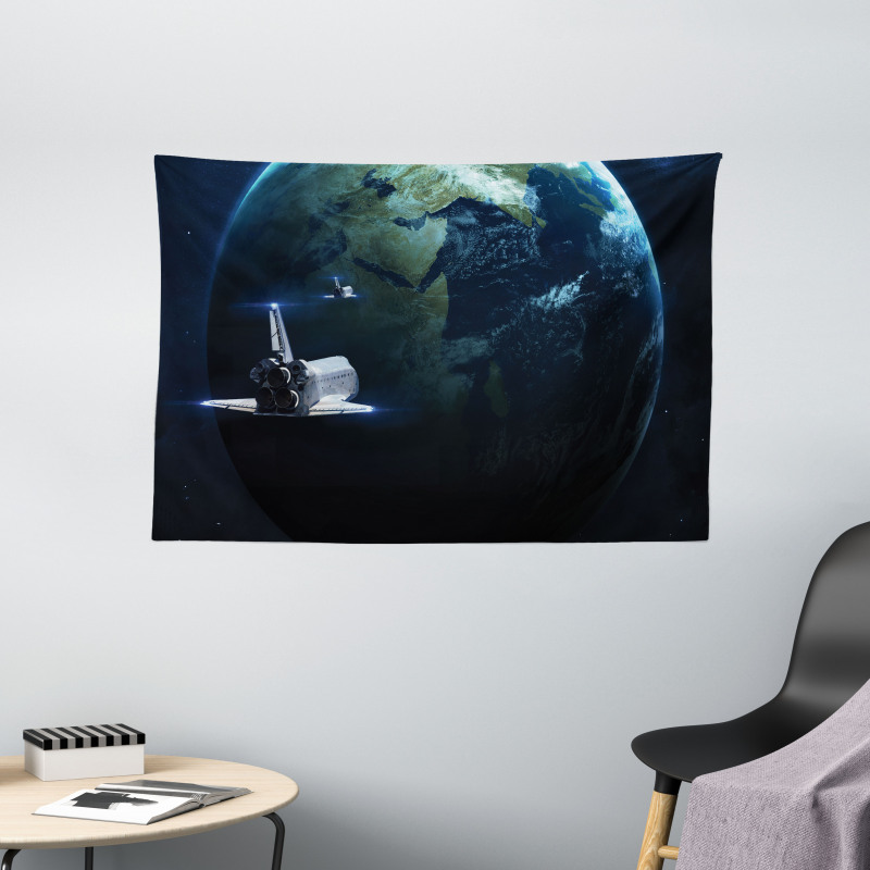 Spaceship Earth Fiction Wide Tapestry