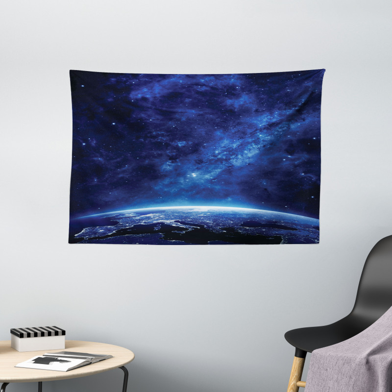 Vibrant Milky Way Stars Wide Tapestry