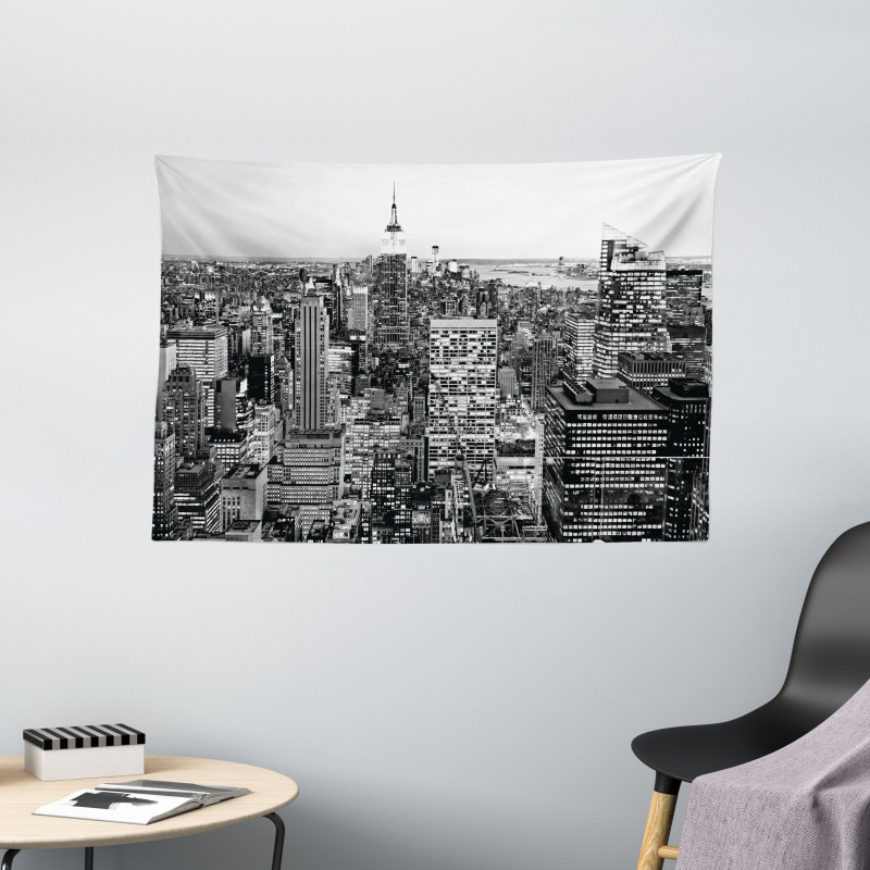 New York Manhattan Wide Tapestry