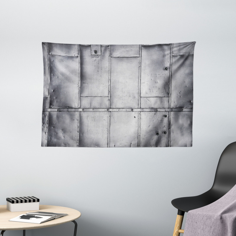 Futuristic Panels Wide Tapestry