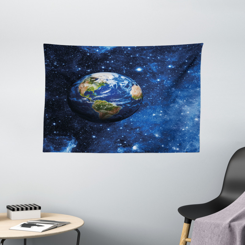 Planet Earth Solar System Wide Tapestry