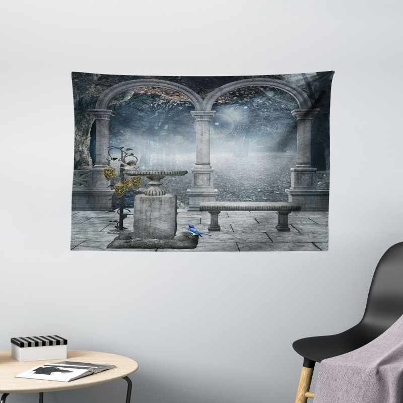 Fictional Mythic Stones Wide Tapestry