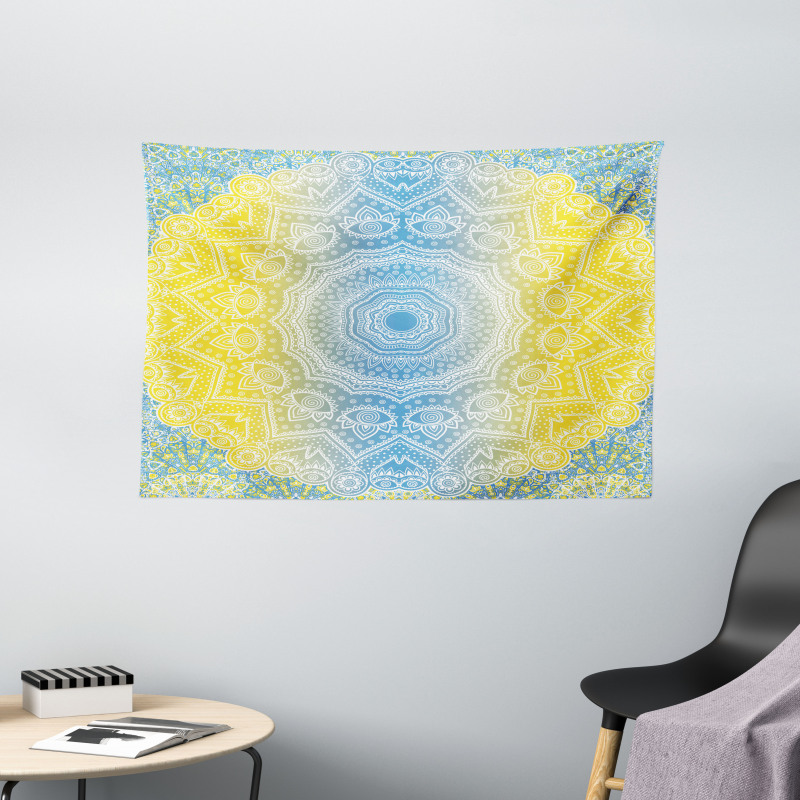Hippie Ombre Wide Tapestry