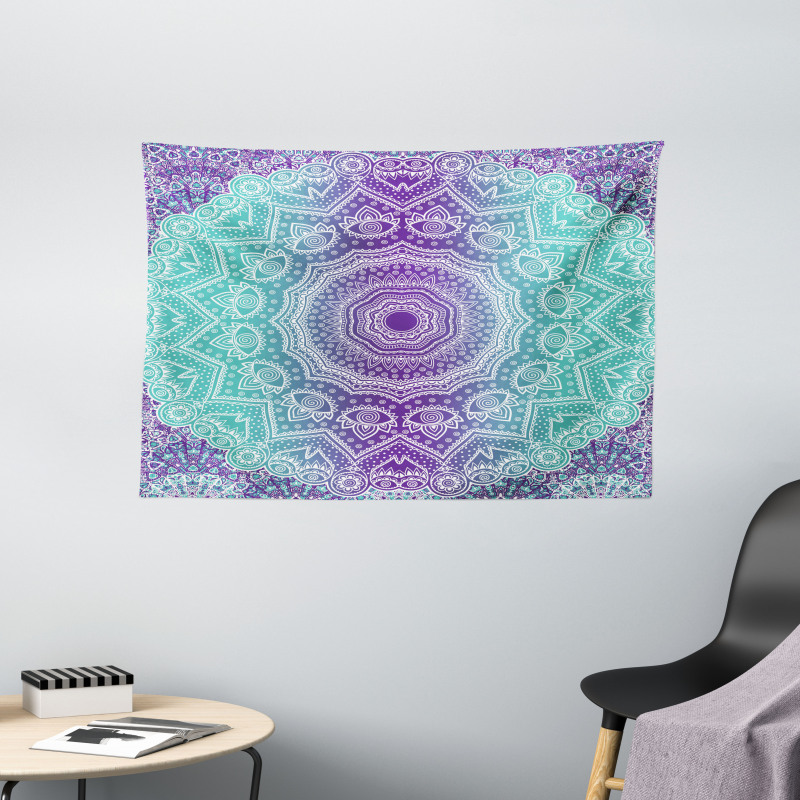 Ornate Hippie Wide Tapestry