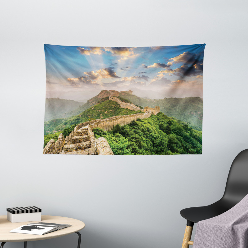 Wonder on Hill Wide Tapestry