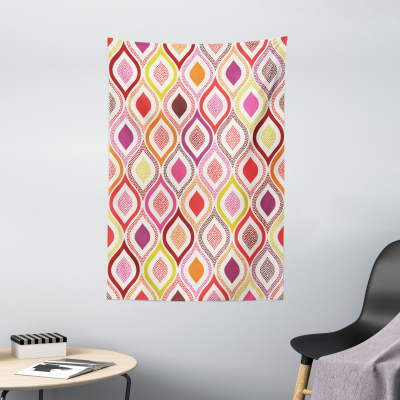 Dots with Doodle Tapestry