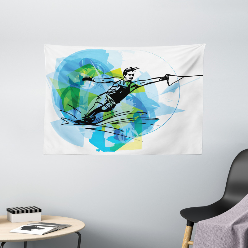 Exotic Sealife Hobby Wide Tapestry