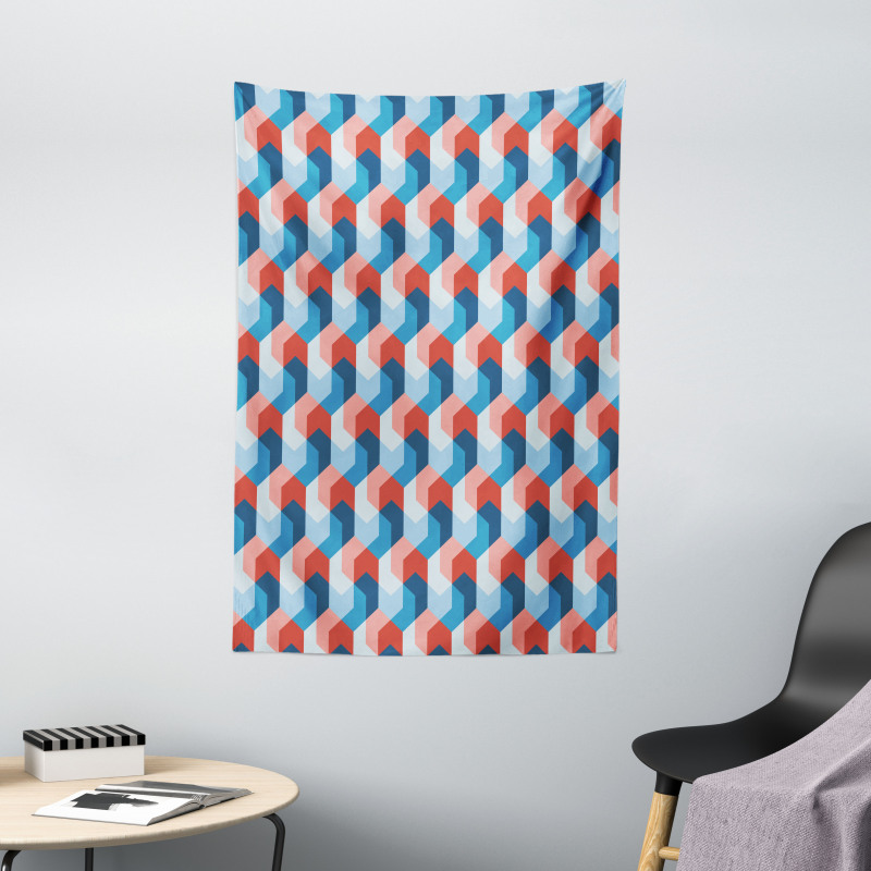 Mosaic Geometric Art Tapestry