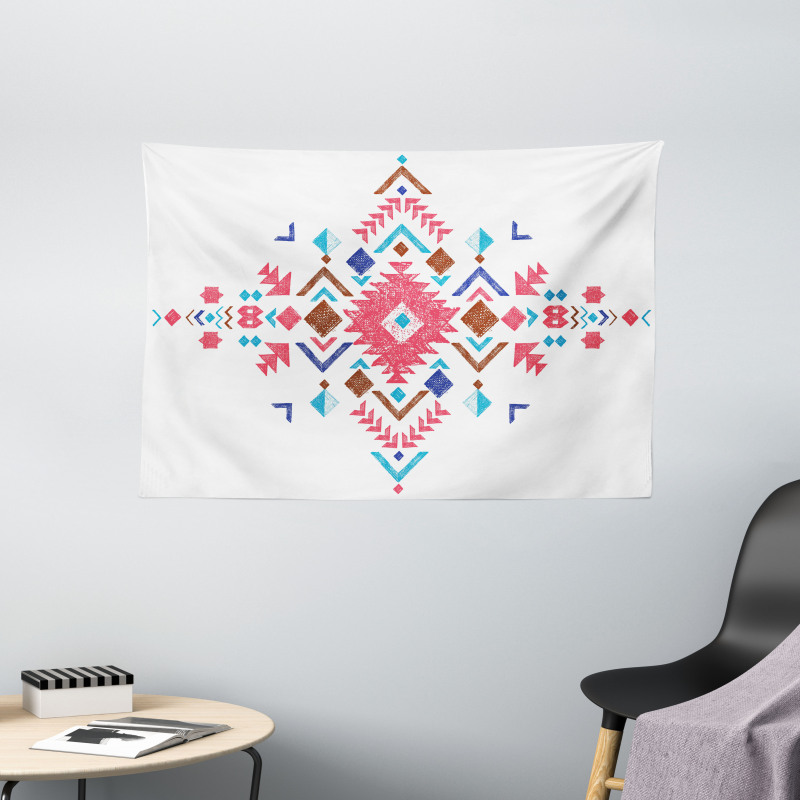 Modern Frame Wide Tapestry