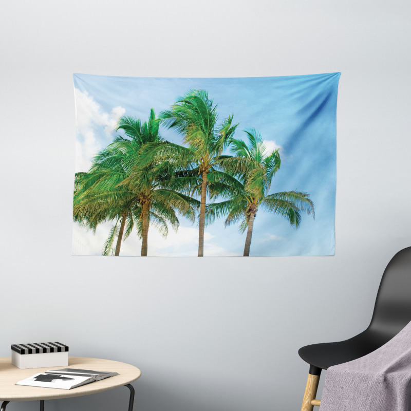 Exotic Idyllic Nature Wide Tapestry