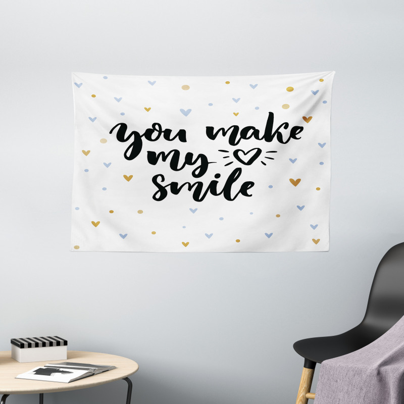 You Make My Heart Smile Wide Tapestry