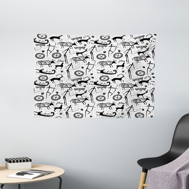 Pattern Animal Wide Tapestry
