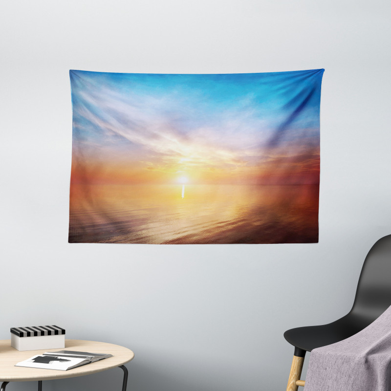 Horizon Seascape Bay Wide Tapestry