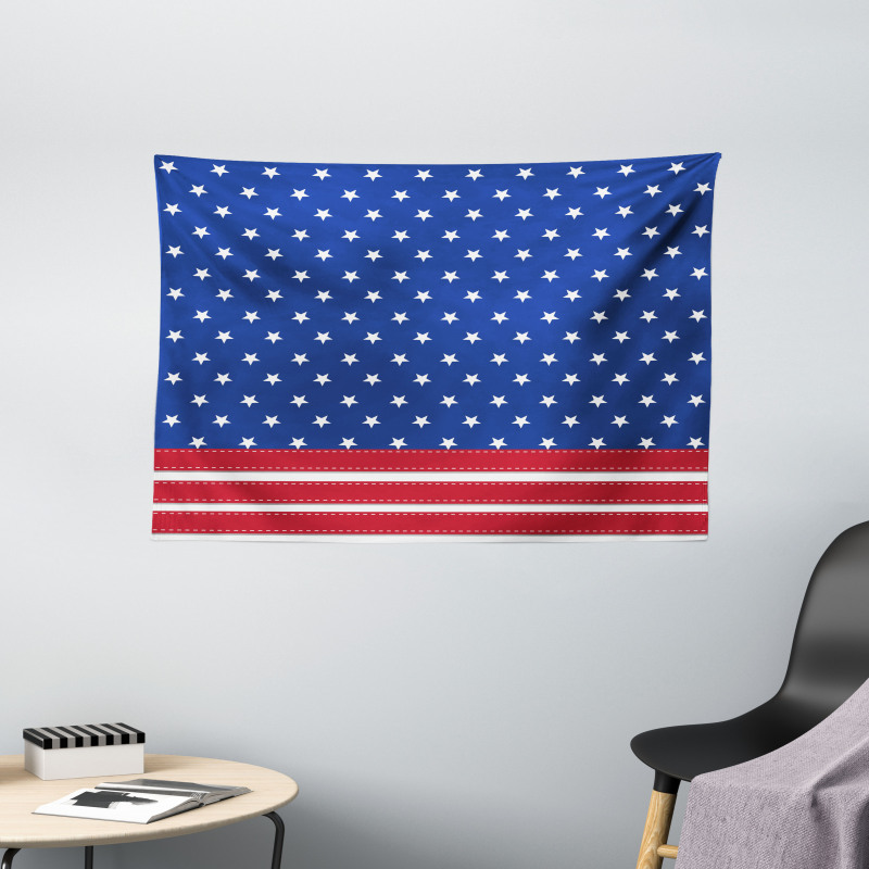 Old Glory Design Wide Tapestry