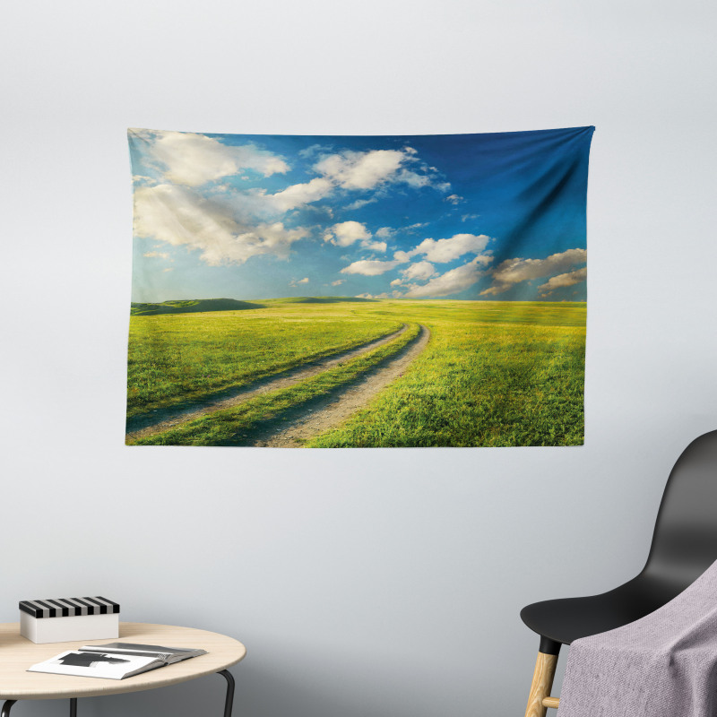 Spring Rural Country Wide Tapestry