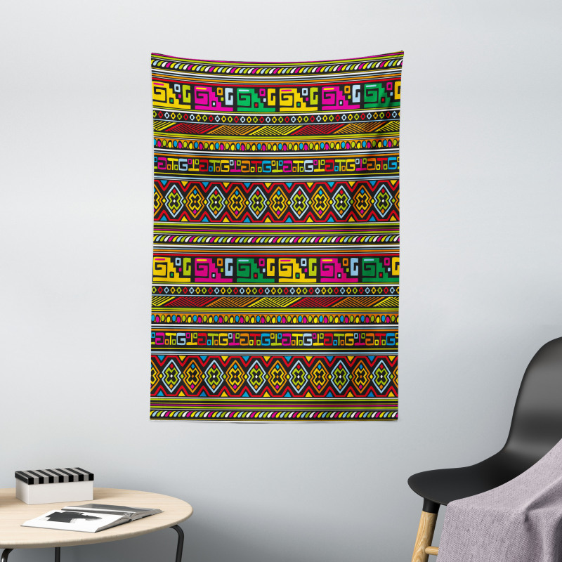 Colorful Borders Tapestry