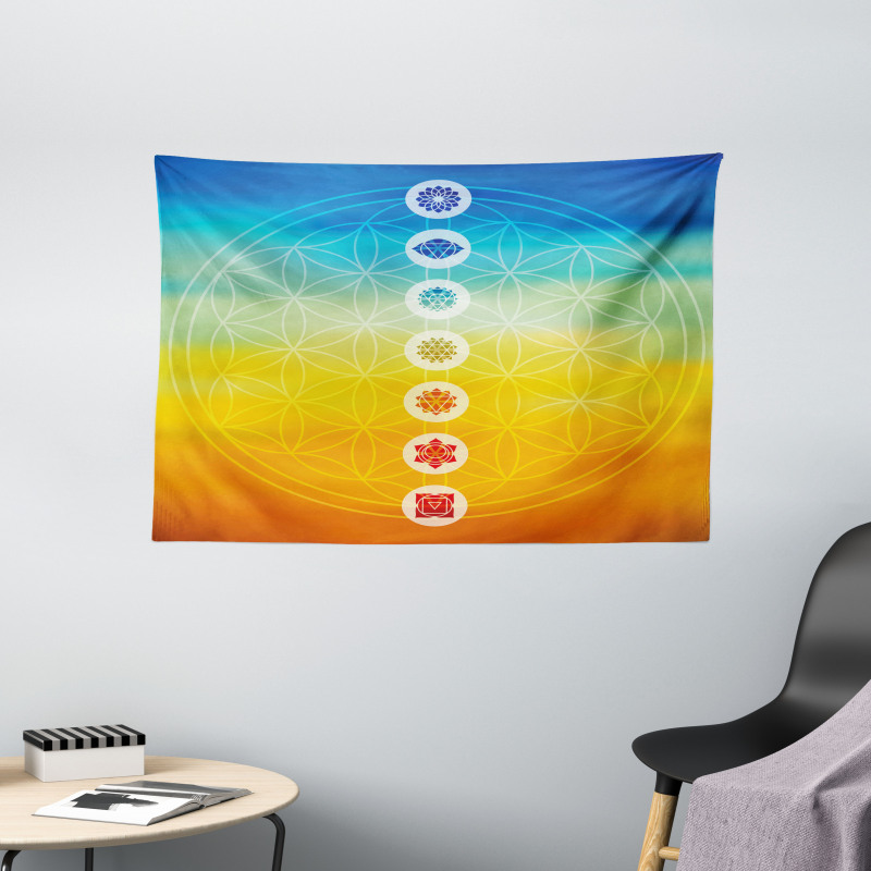 Power Universe Harmony Wide Tapestry