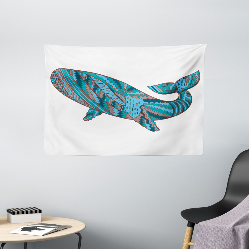 Humpback Whale Sea Wide Tapestry