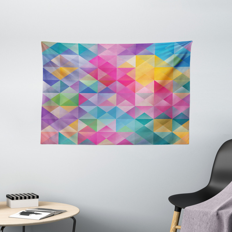 Abstract Blurry Image Wide Tapestry